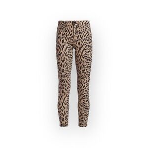 new Joes Jeans ㋛ Charlie High Waist Skinny Lightweight Denim ㋛ Cheetah Print 32
